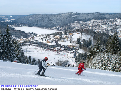 les pistes de ski alpin à 15 mn



crédit photo office de tourisme de Gérardmer